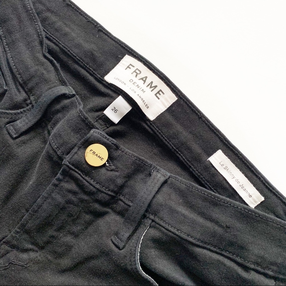 Frame Denim Le Skinny Jeanne Jeans